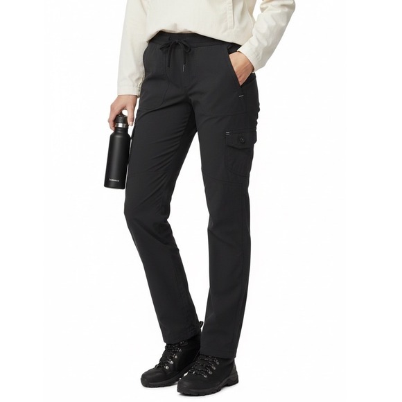 L.L. Bean Pants - LL Bean Black Vista Camp Pants Straight-Leg Cargo 2X Plus Gorpcore Outdoor $90